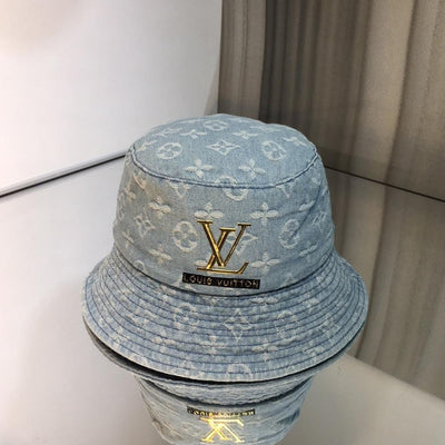 HypedEffects Luxurious Louis Vuitton Denim Bucket Hat