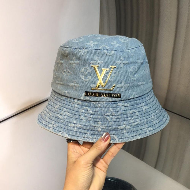 HypedEffects Luxurious Louis Vuitton Denim Bucket Hat