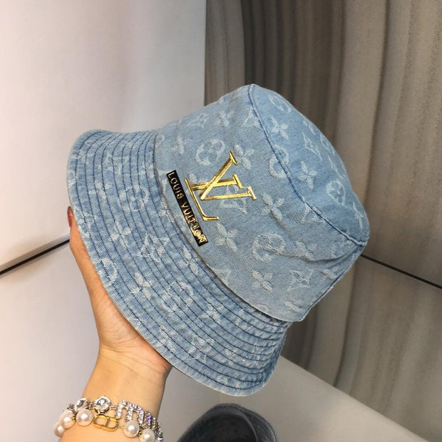 HypedEffects Luxurious Louis Vuitton Denim Bucket Hat