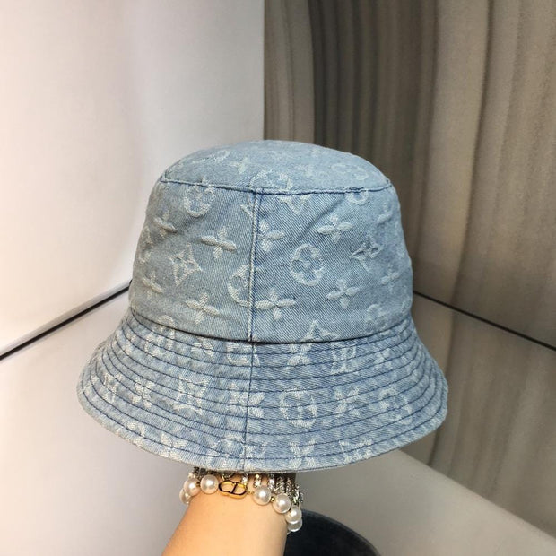HypedEffects Luxurious Louis Vuitton Denim Bucket Hat