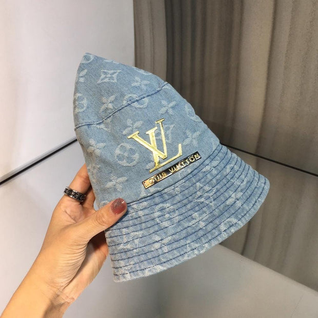 HypedEffects Luxurious Louis Vuitton Denim Bucket Hat