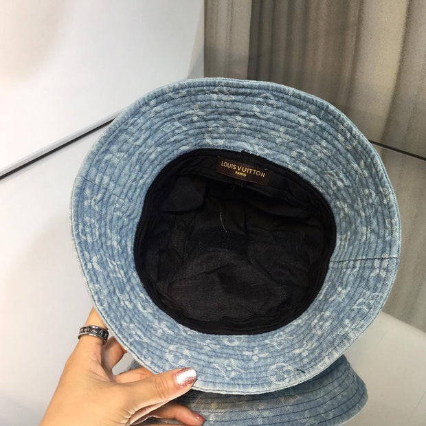 HypedEffects Luxurious Louis Vuitton Denim Bucket Hat