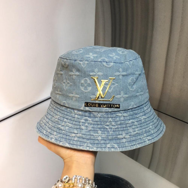 HypedEffects Luxurious Louis Vuitton Denim Bucket Hat