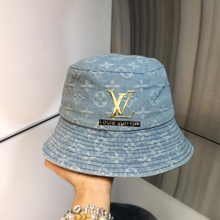 HypedEffects Luxurious Louis Vuitton Denim Bucket Hat