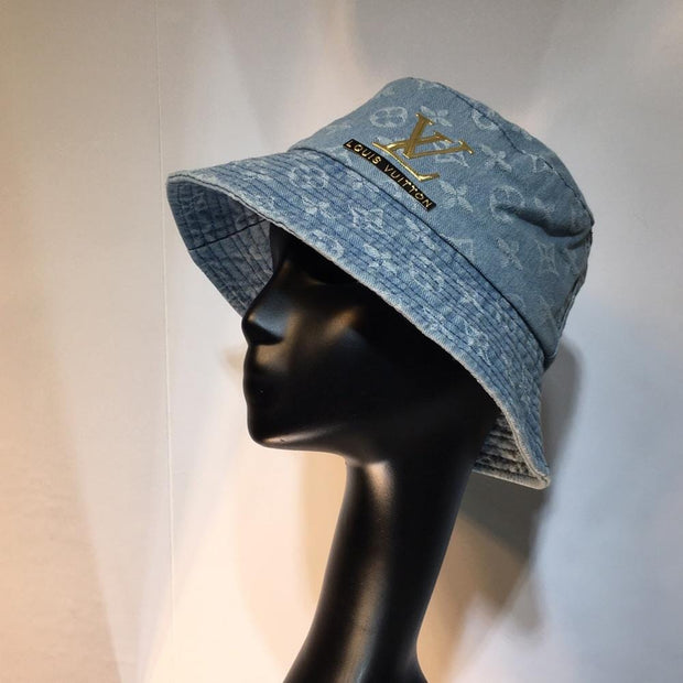 HypedEffects Luxurious Louis Vuitton Denim Bucket Hat