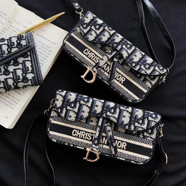 HypedEffects Luxury CD Leather Phone Bag For Mobile Phones