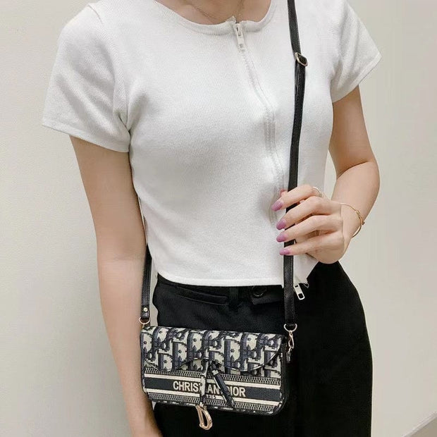 HypedEffects Luxury CD Leather Phone Bag For Mobile Phones