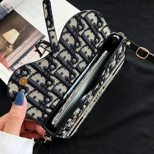 HypedEffects Luxury CD Leather Phone Bag For Mobile Phones