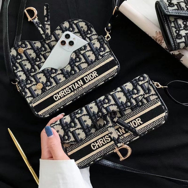 HypedEffects Luxury CD Leather Phone Bag For Mobile Phones