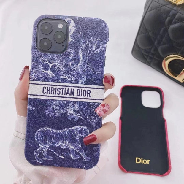 HypedEffects Luxury CD Leather Phone Case For Huawei