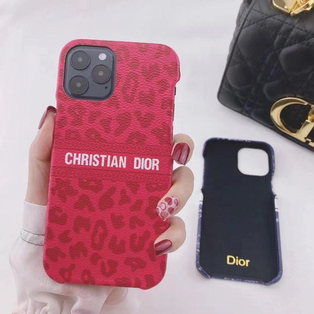 HypedEffects Luxury CD Leather Phone Case For Huawei
