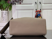 HypedEffects Luxury Denim Leather Bag in Black & Beige & Brown