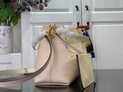 HypedEffects Luxury Denim Leather Bag in Black & Beige & Brown