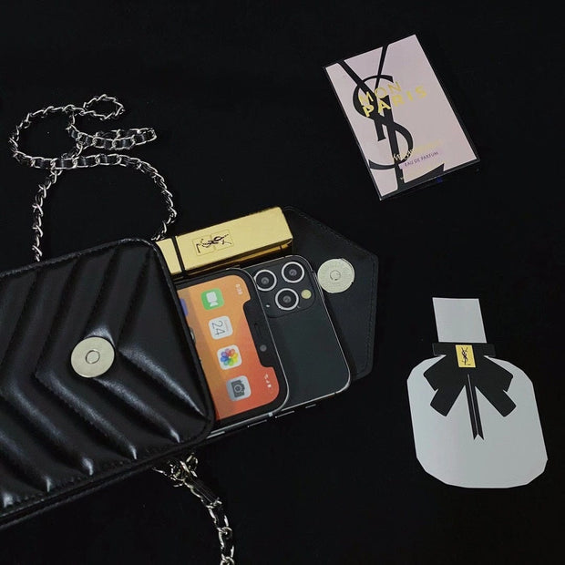 HypedEffects Luxury Ysl Phone Crossbody Bag For All Types Of Mobile Phones