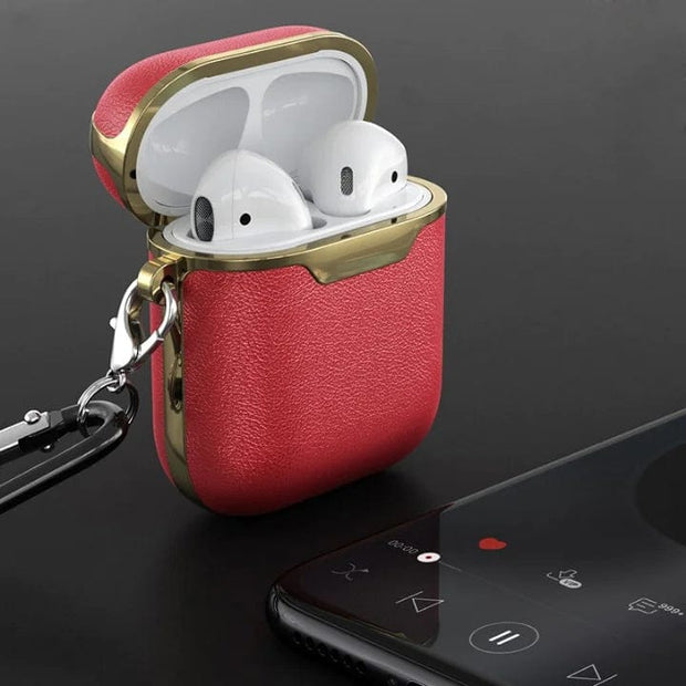 HypedEffects Lxurious Leather Case For Airpods