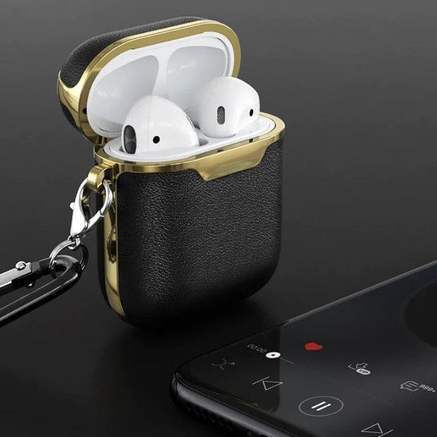 HypedEffects Lxurious Leather Case For Airpods