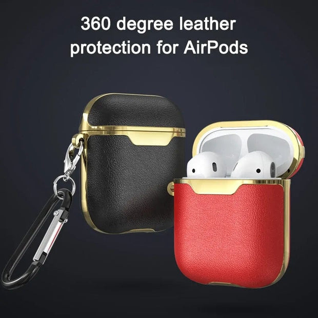 HypedEffects Lxurious Leather Case For Airpods