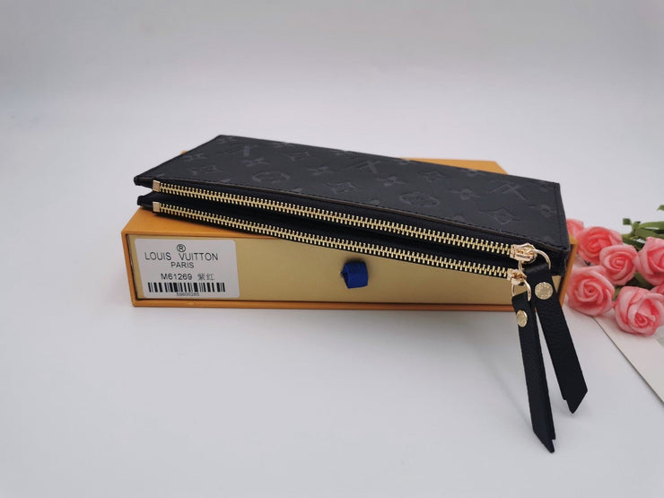 HypedEffects Monogram Bucket Pouch Brown Wallet