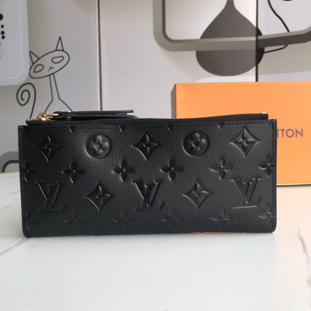 HypedEffects Monogram Bucket Pouch Brown Wallet