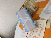 HypedEffects MultiColor Louis Vuitton Leather Zipper Wallet