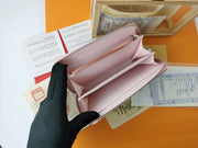 HypedEffects MultiColor Louis Vuitton Leather Zipper Wallet