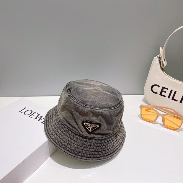 HypedEffects Prada Re-Nylon Bucket Hat for women- Sustainable Style and Versatile Design
