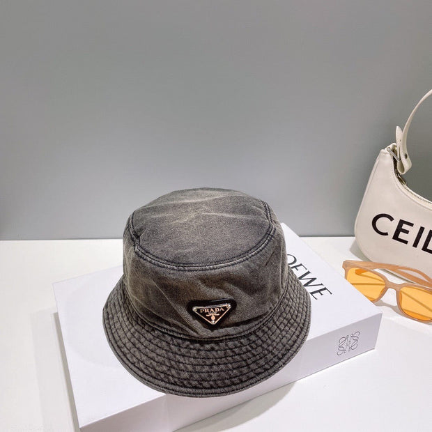 HypedEffects Prada Re-Nylon Bucket Hat for women- Sustainable Style and Versatile Design