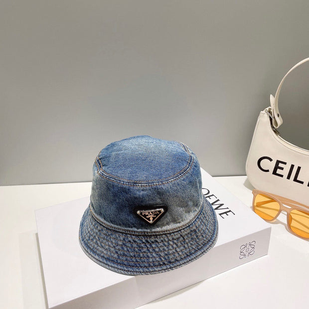 HypedEffects Prada Re-Nylon Bucket Hat for women- Sustainable Style and Versatile Design