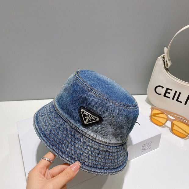 HypedEffects Prada Re-Nylon Bucket Hat for women- Sustainable Style and Versatile Design