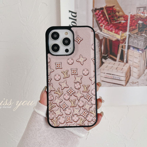 HypedEffects Red and Pink Louis Vuitton iPhone Cases - Perfect Fit for Various iPhone Models