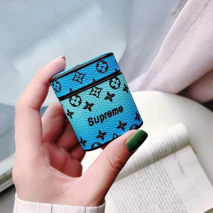 HypedEffects Supreme And Chanel Airpods 1 & 2 Cases