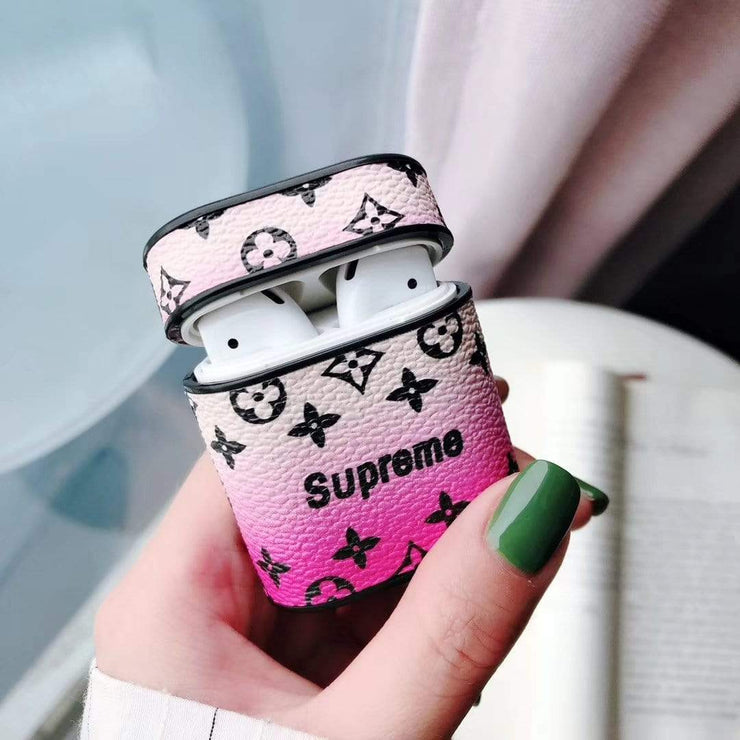HypedEffects Supreme And Chanel Airpods 1 & 2 Cases