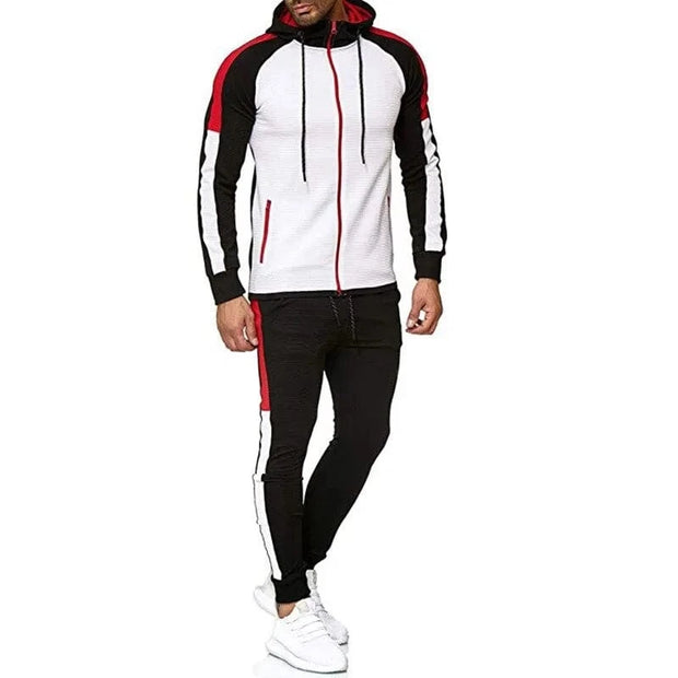 Men's Hoodie Jacket & Pants Tracksuit