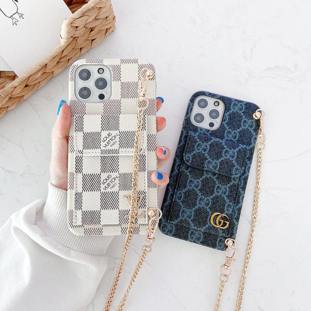 Looopix Back Pocket Louis Vuitton And Gucci Phone Case For Samsung