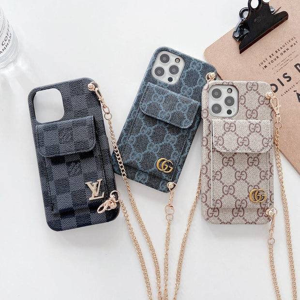 Looopix Back Pocket Louis Vuitton And Gucci Phone Case For Samsung