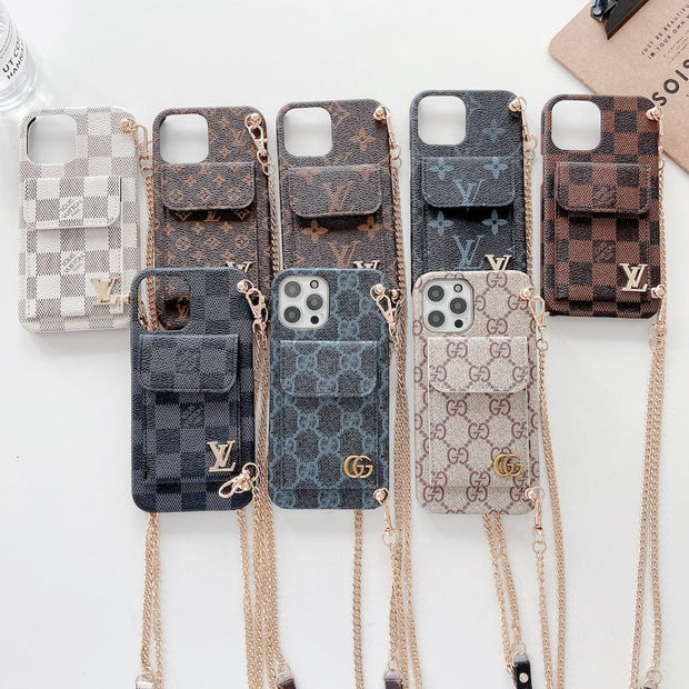 Looopix Back Pocket Louis Vuitton And Gucci Phone Case For Samsung