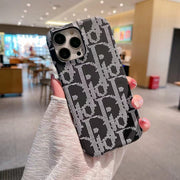 Looopix Black And White Dior Phone Cases for iPhone 14 Pro Max