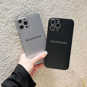 Looopix Black & Silver Balenciaga iPhone Cover