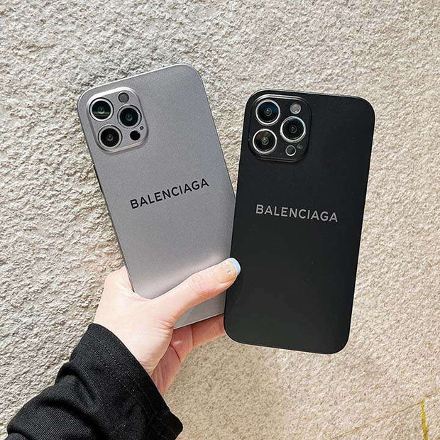 Looopix Black & Silver Balenciaga iPhone Cover