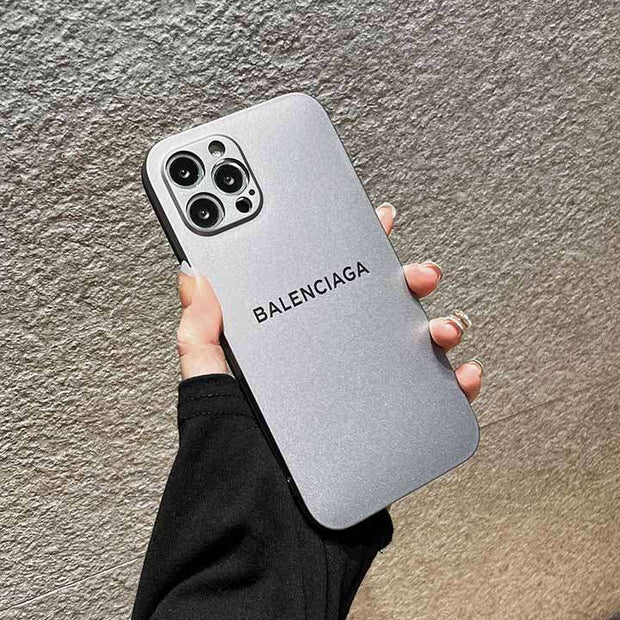 Looopix Black & Silver Balenciaga iPhone Cover