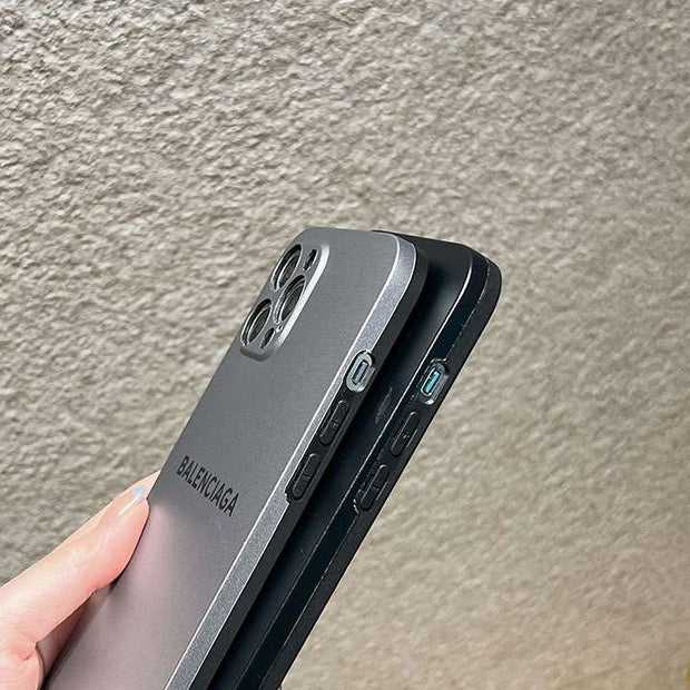 Looopix Black & Silver Balenciaga iPhone Cover