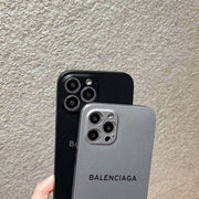 Looopix Black & Silver Balenciaga iPhone Cover