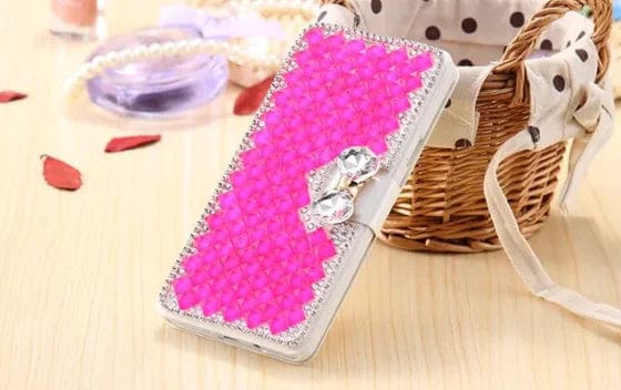 Looopix Bling Rhinestone Diamond Phone Case for iPhones