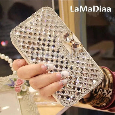 Looopix Bling Rhinestone Diamond Phone Case for iPhones