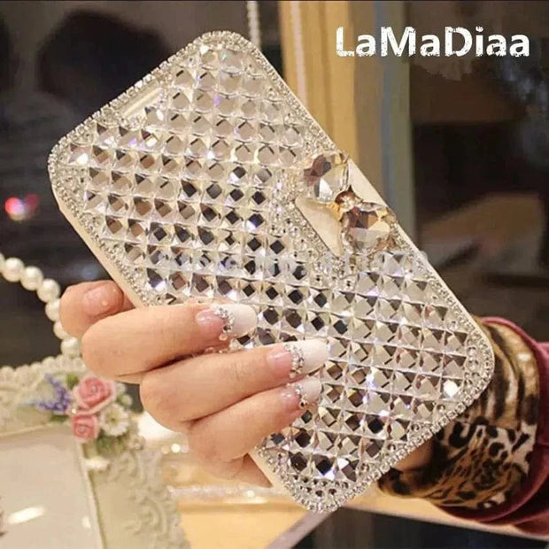 Looopix Bling Rhinestone Diamond Phone Case for iPhones
