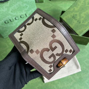 Looopix Brown Gucci Leather Wallet