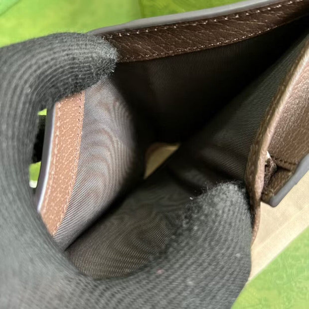 Looopix Brown Gucci Leather Wallet