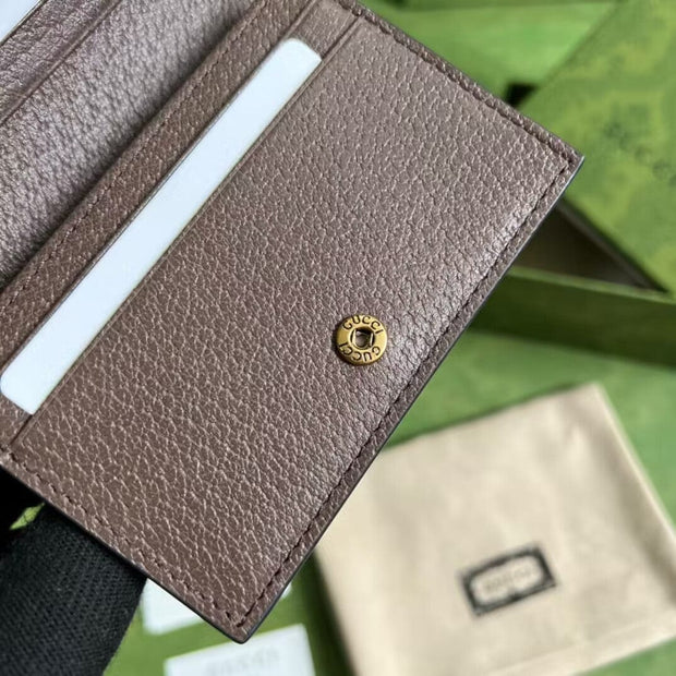 Looopix Brown Gucci Leather Wallet