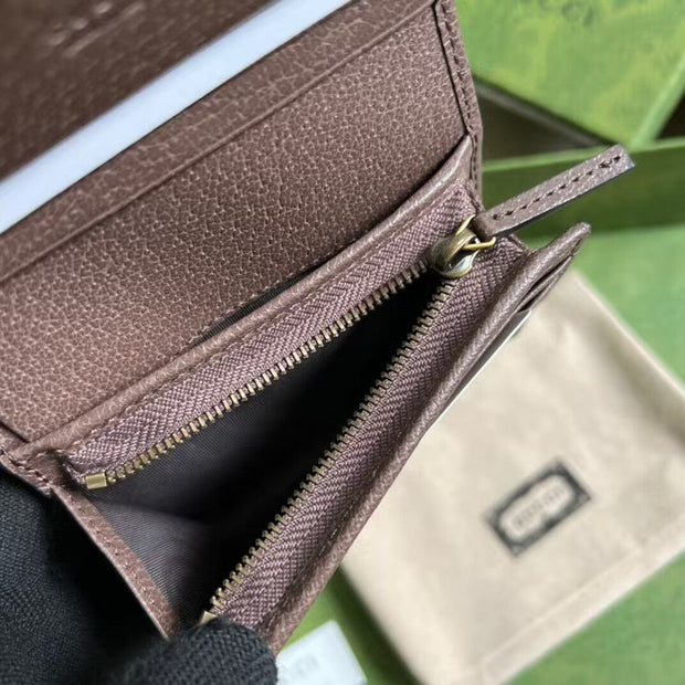 Looopix Brown Gucci Leather Wallet