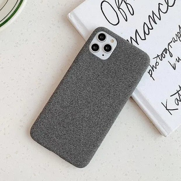 Looopix Canvas Phone Case for iPhone 11, iPhone 12